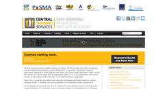Desktop Screenshot of central-training.co.uk